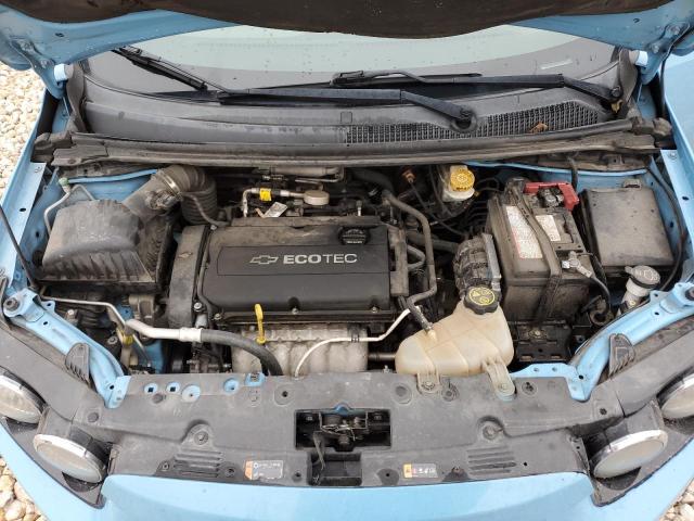 1G1JA5SH7E4151475 - 2014 CHEVROLET SONIC LS 蓝色 照片 12