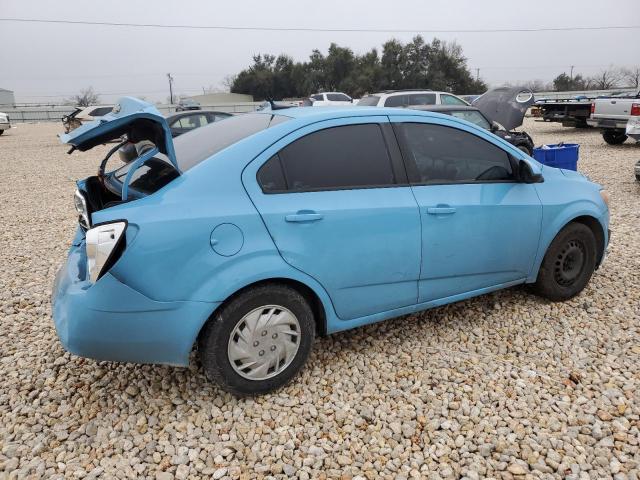 1G1JA5SH7E4151475 - 2014 CHEVROLET SONIC LS BLUE photo 3