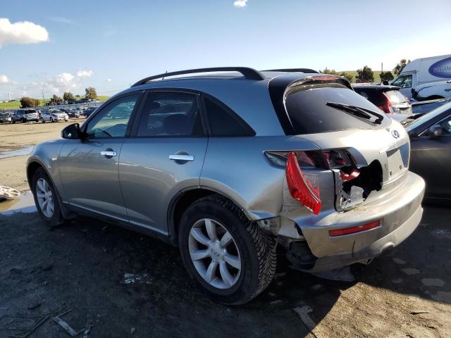 JNRAS08U74X109445 - 2004 INFINITI FX35 SILVER photo 2