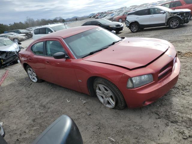 2B3KA43G78H292616 - 2008 DODGE CHARGER RED photo 4