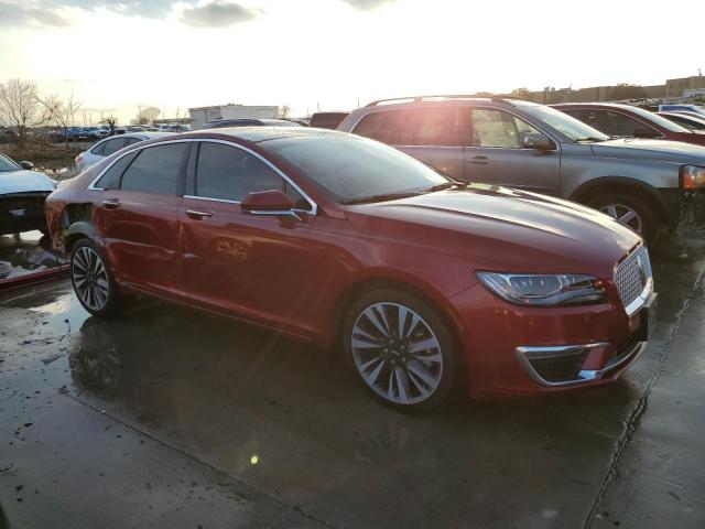 3LN6L5MU9KR618735 - 2019 LINCOLN MKZ RESERVE II BURGUNDY photo 4