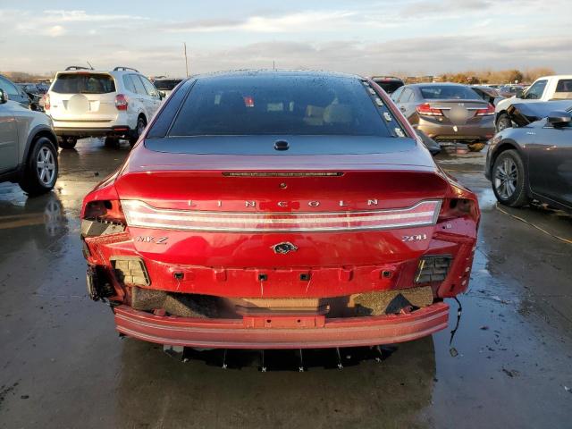 3LN6L5MU9KR618735 - 2019 LINCOLN MKZ RESERVE II BURGUNDY photo 6