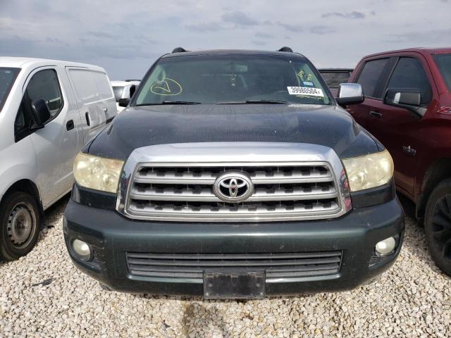 5TDZY68A78S011179 - 2008 TOYOTA SEQUOIA LIMITED GREEN photo 5