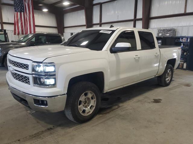 3GCUKREC7EG389550 - 2014 CHEVROLET SILVERADO K1500 LT WHITE photo 1