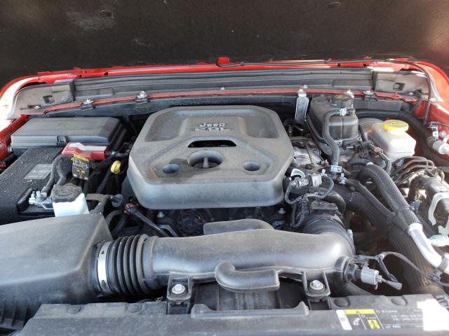 1C4HJXDN7LW112195 - 2020 JEEP WRANGLER U SPORT წითელი ფოტო 11