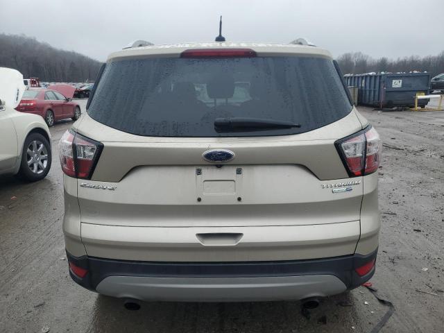 1FMCU9J91HUD82588 - 2017 FORD ESCAPE TITANIUM GOLD photo 6