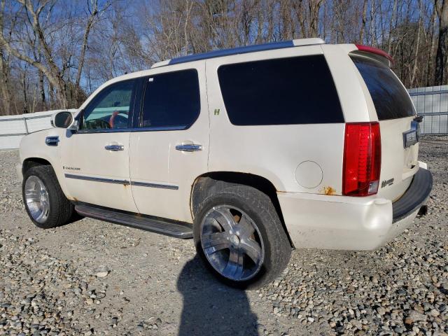 1GYFK43599R129389 - 2009 CADILLAC ESCALADE HYBRID WHITE photo 2