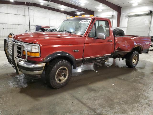 1FTEF14N6TLA53093 - 1996 FORD F150 RED photo 1