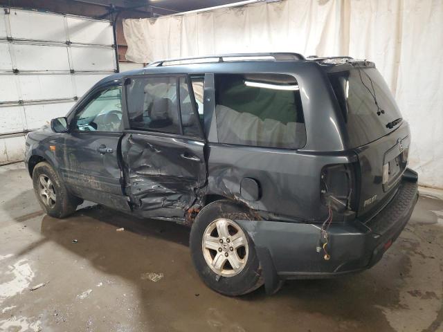 2HKYF18586H539498 - 2006 HONDA PILOT EX CHARCOAL photo 2