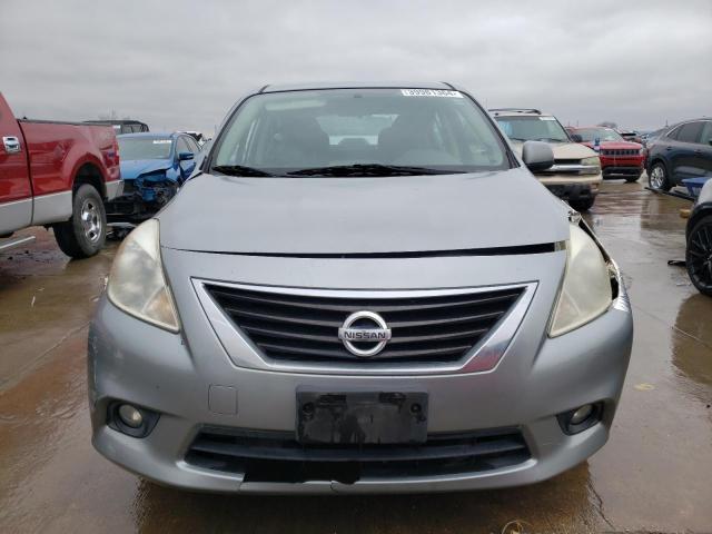 3N1CN7AP6CL933124 - 2012 NISSAN VERSA S GRAY photo 5