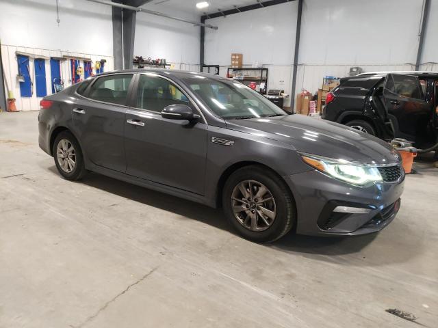 5XXGT4L35KG278655 - 2019 KIA OPTIMA LX GRAY photo 4