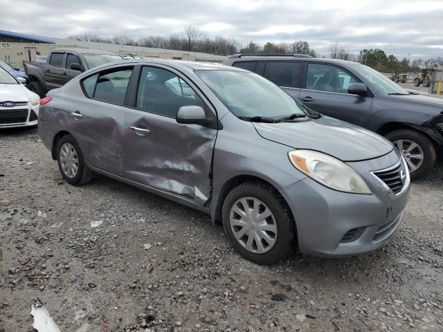 3N1CN7AP4CL876583 - 2012 NISSAN VERSA S GRAY photo 4