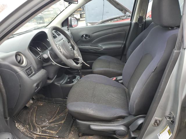 3N1CN7AP4CL876583 - 2012 NISSAN VERSA S GRAY photo 7