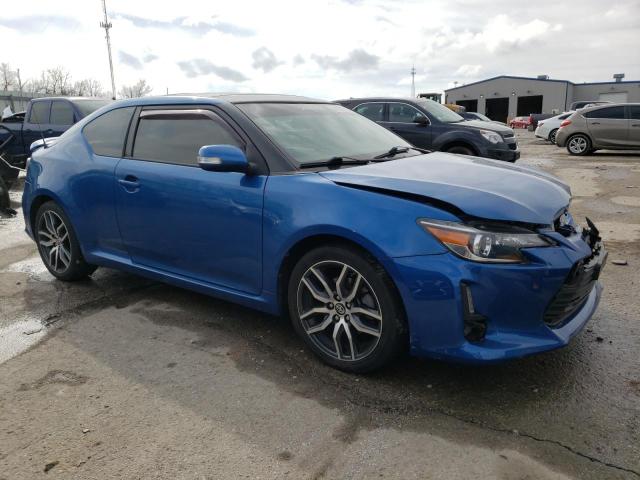 JTKJF5C71FJ008242 - 2015 TOYOTA SCION TC BLUE photo 4