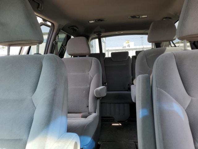 5FNRL38229B040777 - 2009 HONDA ODYSSEY LX SILVER photo 10