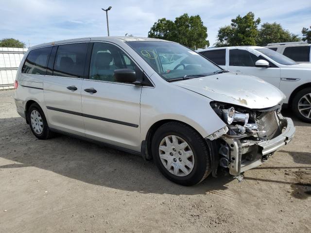 5FNRL38229B040777 - 2009 HONDA ODYSSEY LX SILVER photo 4