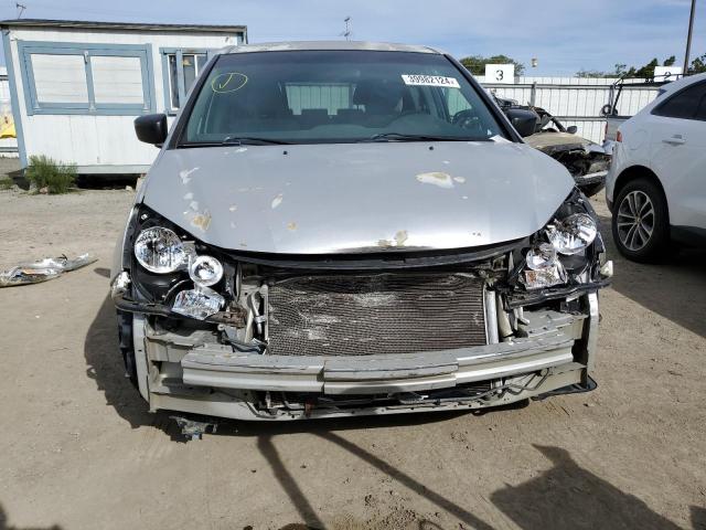 5FNRL38229B040777 - 2009 HONDA ODYSSEY LX SILVER photo 5