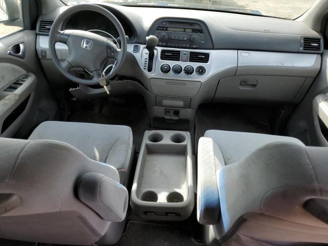 5FNRL38229B040777 - 2009 HONDA ODYSSEY LX SILVER photo 8