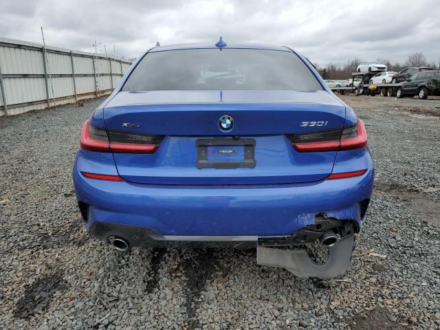 WBA5R7C04LFH43567 - 2020 BMW 330XI BLUE photo 6