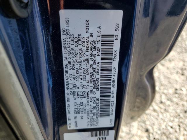 5TEUU42N58Z513116 - 2008 TOYOTA TACOMA ACCESS CAB BLUE photo 12