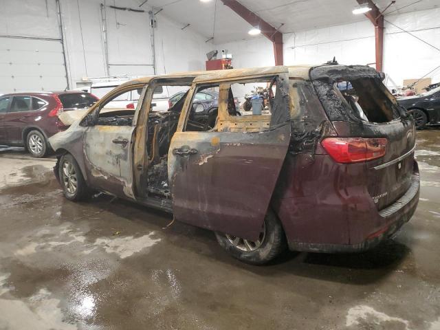 KNDMB5C14K6536849 - 2019 KIA SEDONA LX BURN photo 2