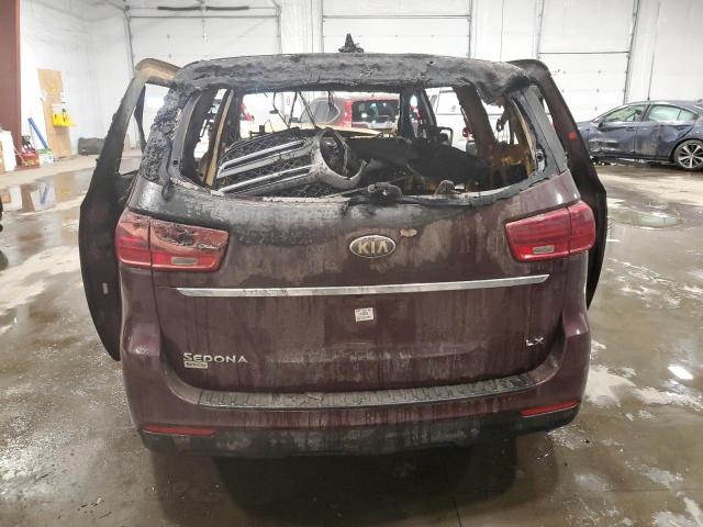 KNDMB5C14K6536849 - 2019 KIA SEDONA LX BURN photo 6