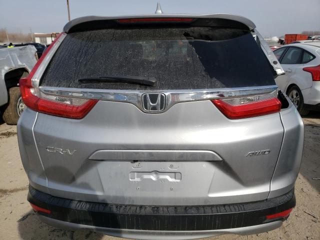 2HKRW2H81KH632474 - 2019 HONDA CR-V EXL SILVER photo 6