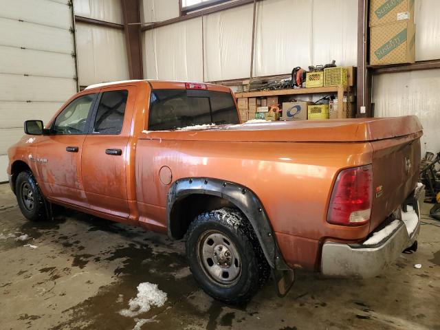 1D7RV1GT1AS202873 - 2010 DODGE RAM 1500 ORANGE photo 2