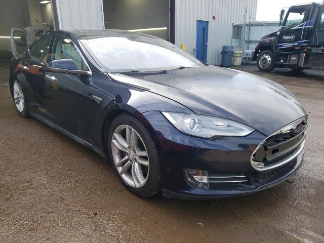 5YJSA1CN1CFP01719 - 2012 TESLA MODEL S ლურჯი ფოტო 4