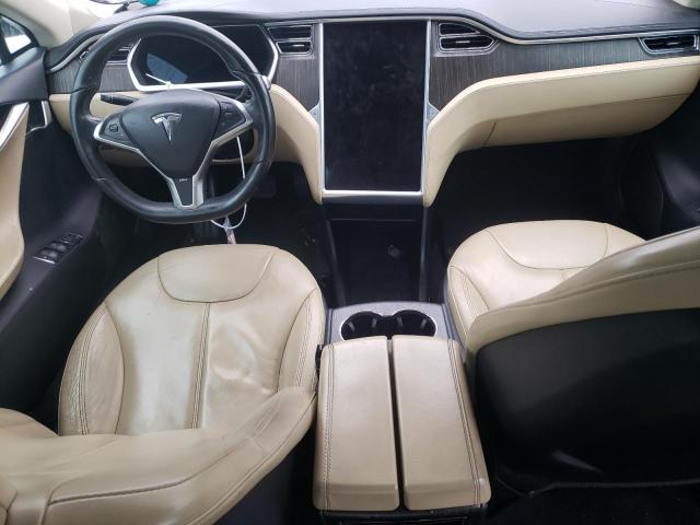 5YJSA1CN1CFP01719 - 2012 TESLA MODEL S BLUE photo 8