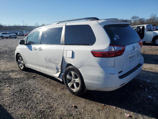 5TDKK3DC1GS699607 - 2016 TOYOTA SIENNA LE WHITE photo 2