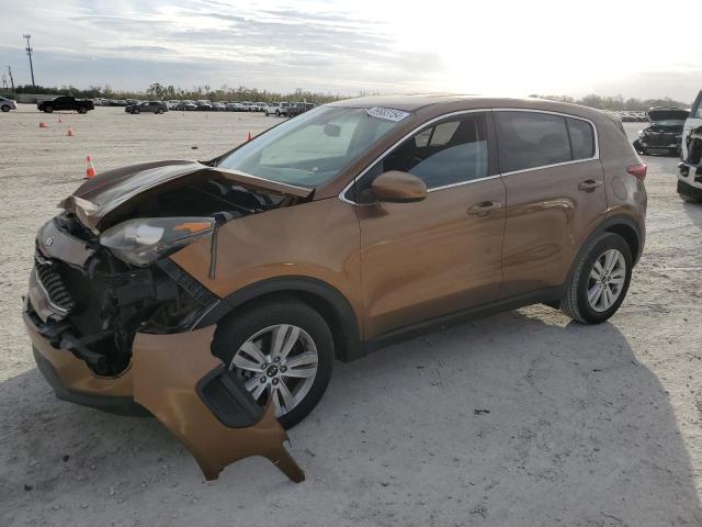 KNDPM3ACXJ7472566 - 2018 KIA SPORTAGE LX BROWN photo 1