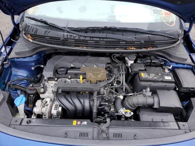 3KPA24AD2LE316888 - 2020 KIA RIO LX BLUE photo 11