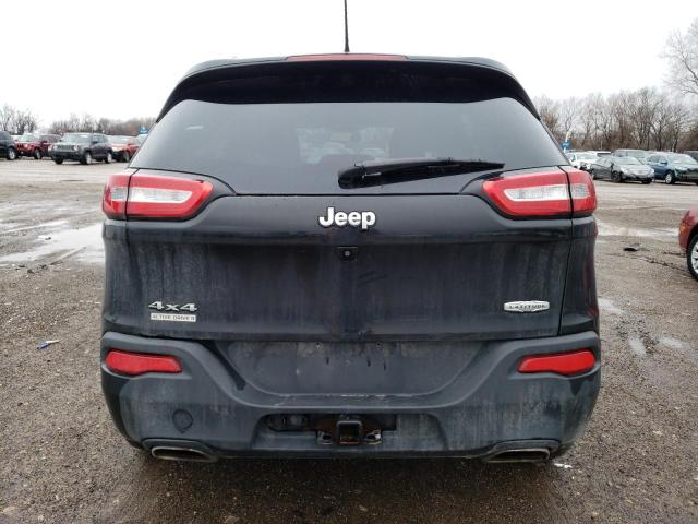 1C4PJMCS6FW514781 - 2015 JEEP CHEROKEE LATITUDE BLACK photo 6