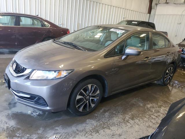 19XFB2F87EE007832 - 2014 HONDA CIVIC EX GRAY photo 1