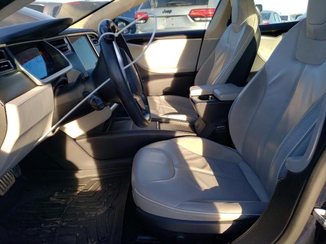 5YJSA1DP1DFP12690 - 2013 TESLA MODEL S Կապույտ լուսանկար 7