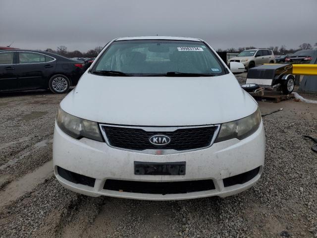 KNAFU4A26C5499641 - 2012 KIA FORTE EX WHITE photo 5