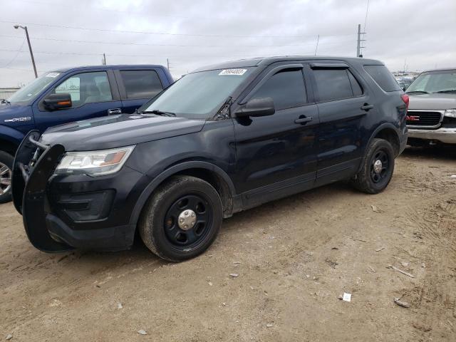 1FM5K8AR3GGC35811 - 2016 FORD EXPLORER POLICE INTERCEPTOR BLACK photo 1