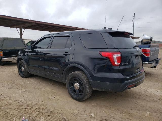 1FM5K8AR3GGC35811 - 2016 FORD EXPLORER POLICE INTERCEPTOR BLACK photo 2