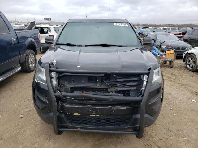 1FM5K8AR3GGC35811 - 2016 FORD EXPLORER POLICE INTERCEPTOR BLACK photo 5