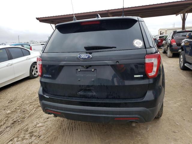 1FM5K8AR3GGC35811 - 2016 FORD EXPLORER POLICE INTERCEPTOR BLACK photo 6