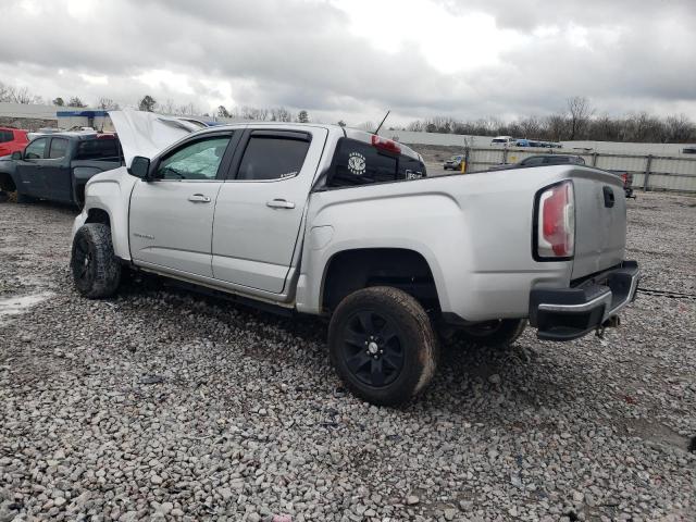 1GTG5CEN3H1259464 - 2017 GMC CANYON SLE SILVER photo 2