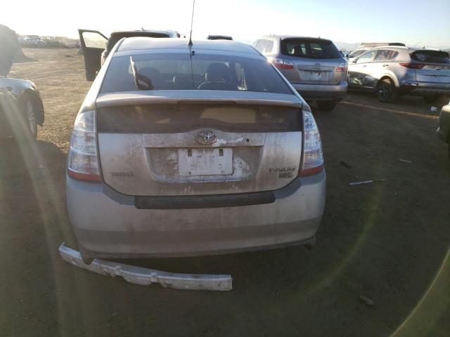 JTDKB20U277589359 - 2007 TOYOTA PRIUS SILVER photo 6