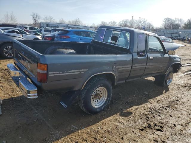 JT4RN13P3M6027123 - 1991 TOYOTA PICKUP 1/2 TON EXTRA LONG WHEELBASE DLX GRAY photo 3