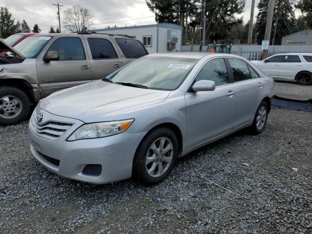 4T4BF3EK0BR172531 - 2011 TOYOTA CAMRY BASE SILVER photo 1