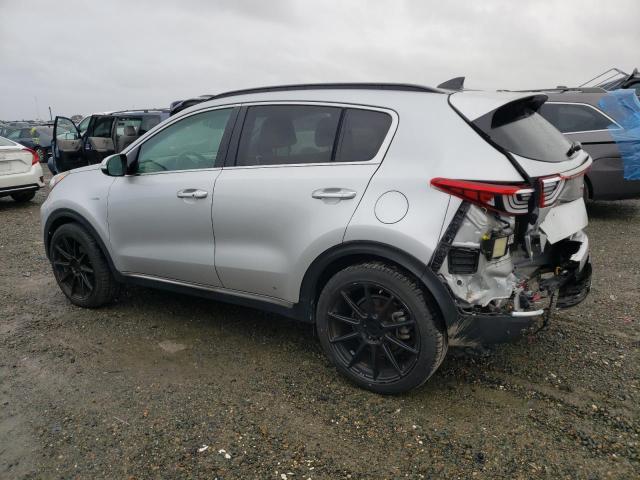 KNDPRCA66J7354865 - 2018 KIA SPORTAGE SX SILVER photo 2