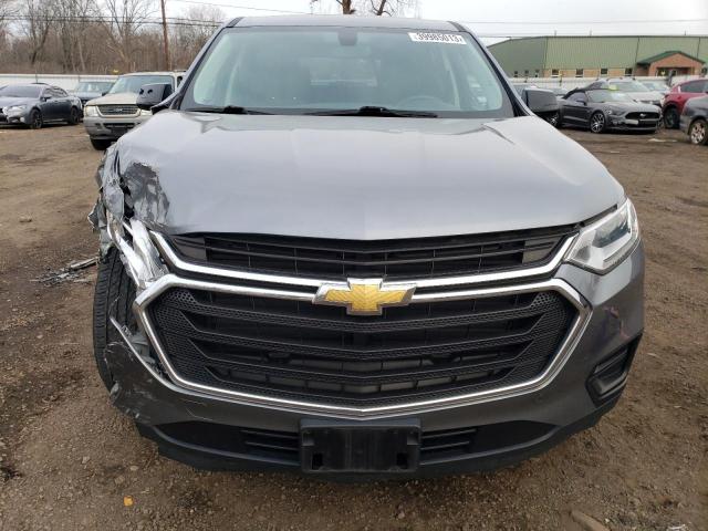 1GNEVFKW5JJ195527 - 2018 CHEVROLET TRAVERSE LS GRAY photo 5