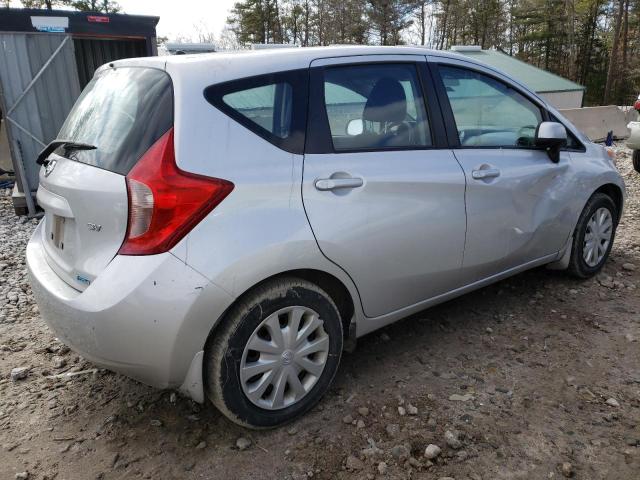 3N1CE2CP4EL400031 - 2014 NISSAN VERSA NOTE S SILVER photo 3