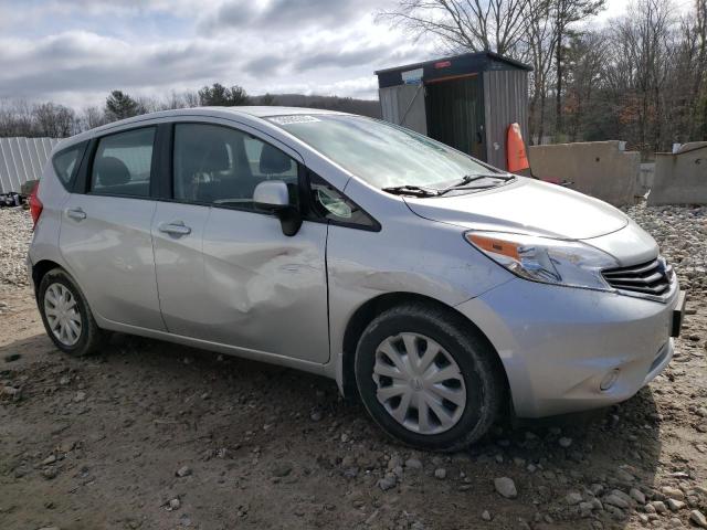 3N1CE2CP4EL400031 - 2014 NISSAN VERSA NOTE S SILVER photo 4