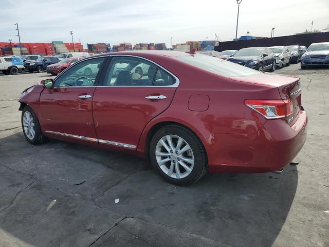 JTHBK1EG3A2354128 - 2010 LEXUS ES 350 RED photo 2